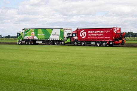 Harrowden and GDT lorries