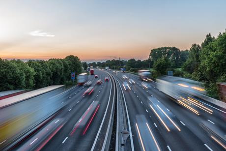 Motorway scene
