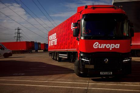 Europa Worldwide Group Truck