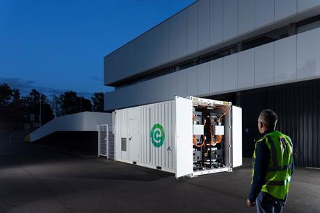 Connected Energy containerised system