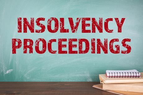 insolvency proceedings