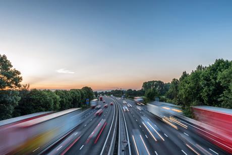 Motorway scene