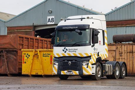 North West Recycling's new T520 tax axle