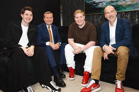 Leon Juice, Justin Pegg, Jackson Parsons and Olly Craughan 1