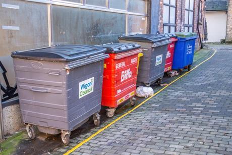 Commercial waste bins