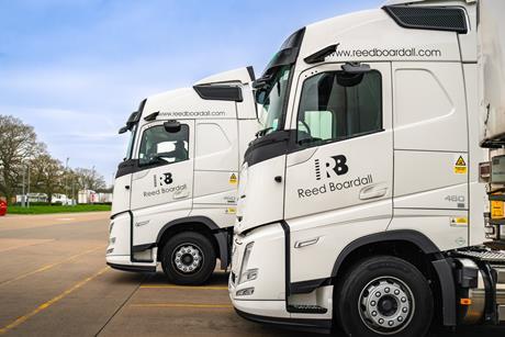 SM UK Reed Boardall Partnership Fleet