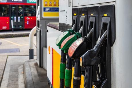 Shell fuel forecourt