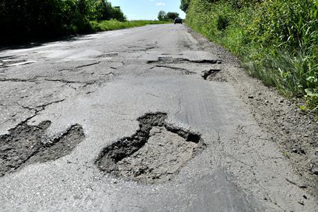 pothole repair funds