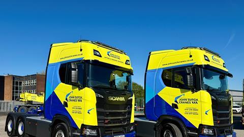 John Sutch Cranes Scanias