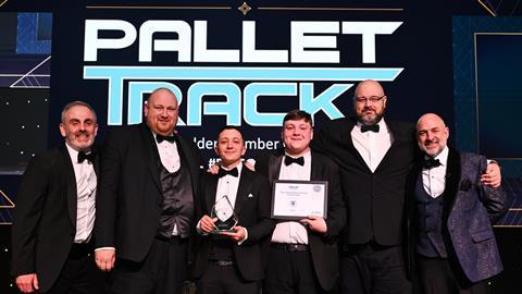 Twinwheel Logistics team pictured at the Pallet-Track Gala.