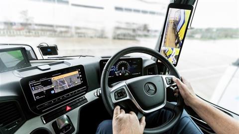 In-cab technologies include AI-enabled telematics and driver coaching, real-time vehicle monitoring and navigation