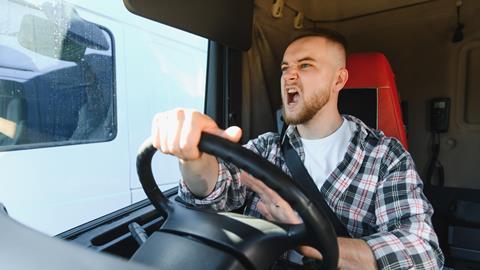 Angry driver
