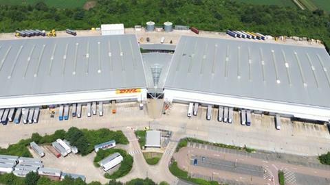 DHL Valley Cross Aerial