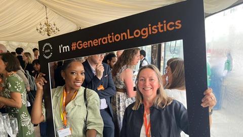 L-R Yanique Barnett-Brown & Sally Watson at Generation Logistic's Parliamentary Reception