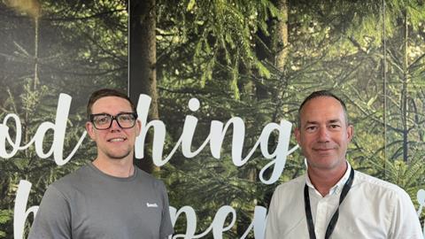 Martin Stacey (l) and Andy Lee.