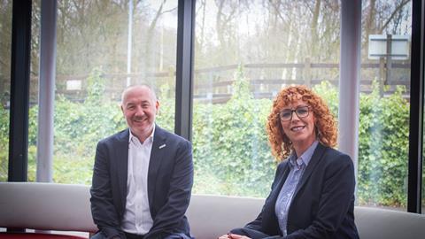 Paul Pegg and Michelle Naylor