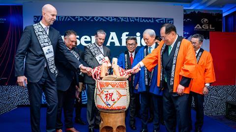 Yusen Africa ceremony