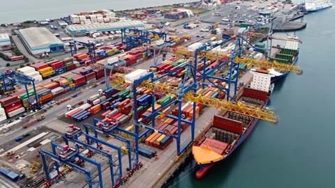 Belfast docks