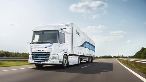 DAF XF Electric - DAF joins international platform for charging point reservation-2