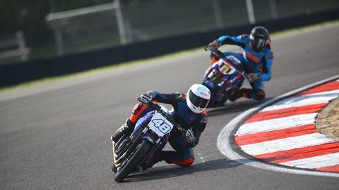 Rhys Hutchinson takes to the track in the 2026 No Limits Racing CB500 championship.