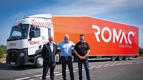 Romac adds 100 Tiger fridge double deck trailers 200 Renault T480 trucks