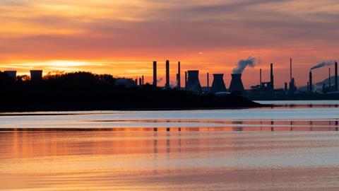 Grangemouth oil refinery