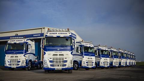 Simon Gibson Volvo FHs