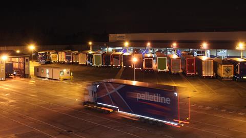 Palletline achieves 100% network coverage