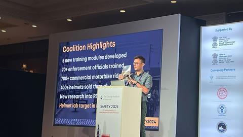 Jason Finch has presented Transaid’s current work in Kenya with the National Helmet Wearing Coalition at the 15th World Conference on Injury Prevention and Safety Promotion.