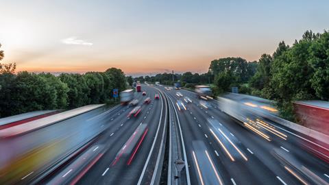 Motorway scene