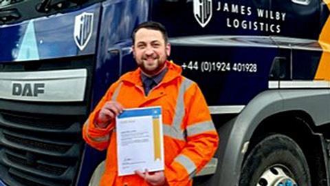 Daniel Rouse new, people manager with the FORS Gold certificate