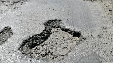 potholes