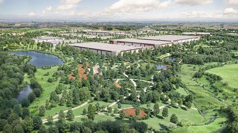 Illustration of the Northern Gateway employment proposals.