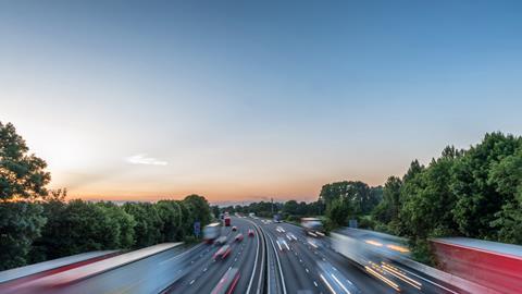 Motorway scene