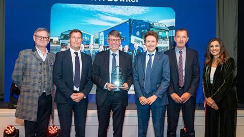 Bowker team win Transport News 2024 award