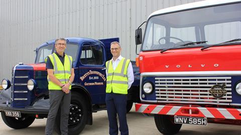 Simon Stockwin (left) MD and Simon Brett CEO of Bretts Transport.