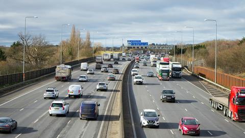 The M1 motorway. Photo by Mike Bird on Pexels.