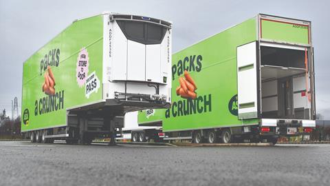 Tiger x ASDA refrigerated moving deck 2026 - interior