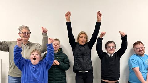 (L to R) Rachel Hands, Ella, Sam, Alison, Oliver & Tom.