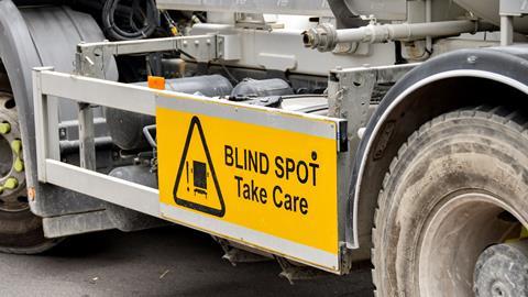 Blind spot sign shutterstock_2330409289