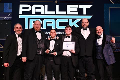 Twinwheel Logistics team pictured at the Pallet-Track Gala.