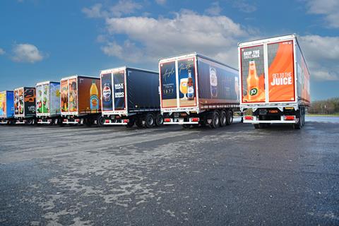 Carlsberg Britvic adds 37 Tiger trailers to its fleet