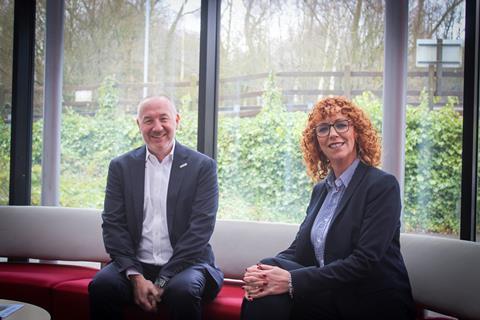 Paul Pegg and Michelle Naylor