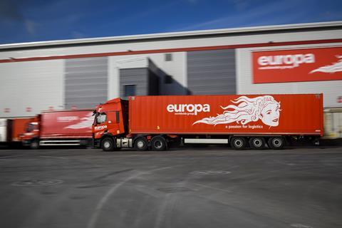 Europa Road Truck
