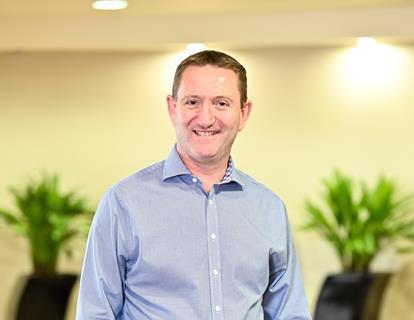 Graham Cox takes up his position on 7 April.