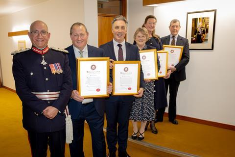 Buchanan's commission was formally recognised at a ceremony this month alongside four other new deputy lieutenants.
