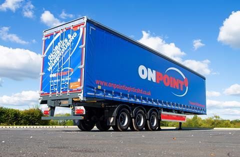 Onpoint Logistics orders an extra 26 curtainside Tiger Trailers