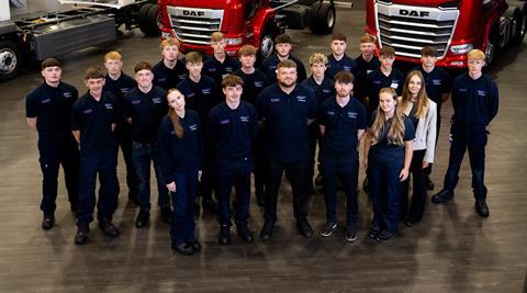 New Apprenticeship intake