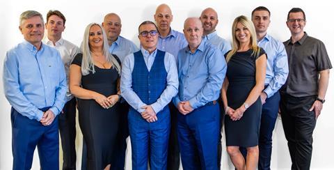 New team Mike Ogwin, Jamie Wright, Claire Hood, Anthony Robinson, Derek Lyon, Andrew Vickers, Harvey Douglas, Paul Taylor, Kelly Fairbrother, Jack Fairbrother and Andy Carr.