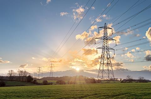 Electricity transmission tower_shutterstock_185467274